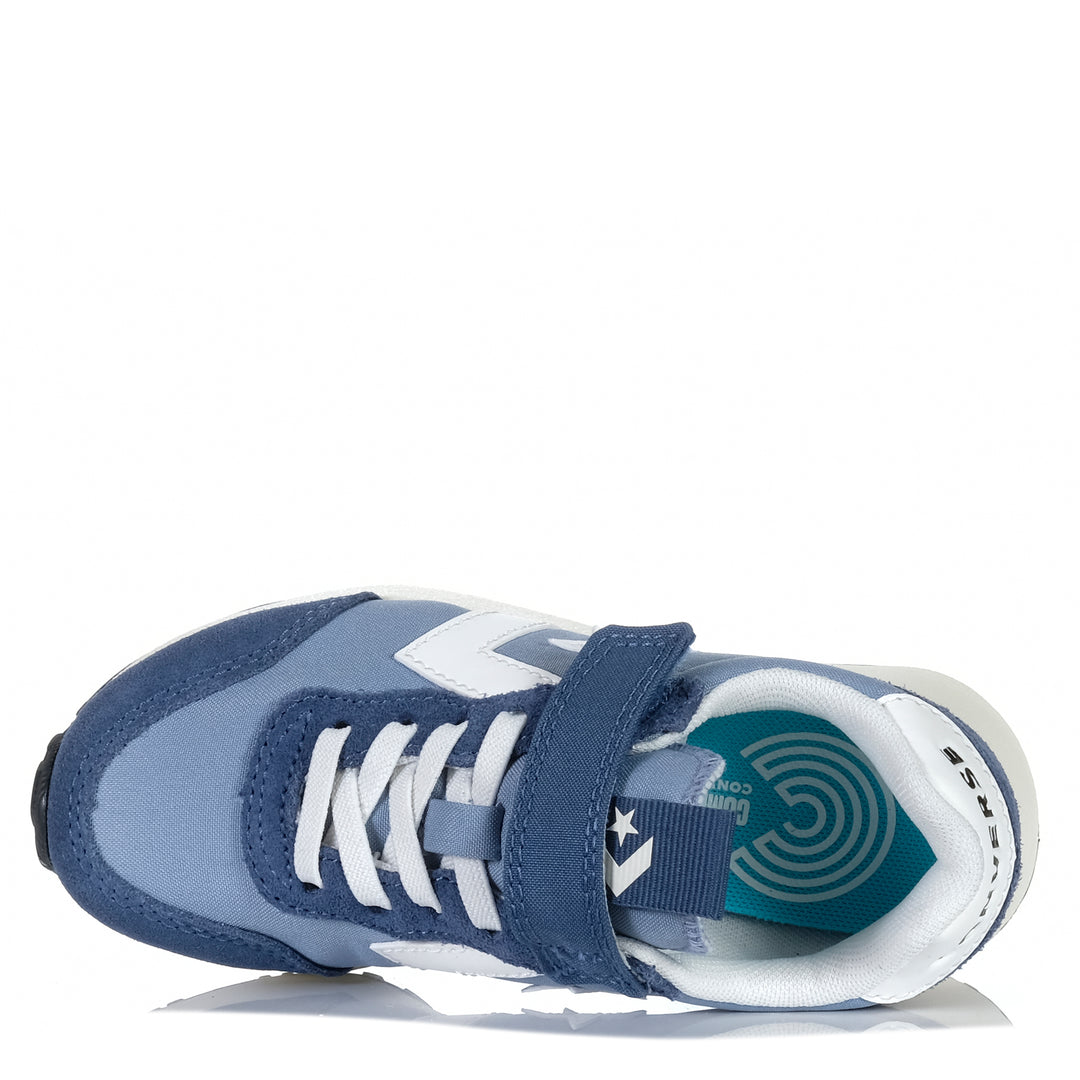 Converse Kid Omega Trainer Low Yeti Breath Blue Youth Shoes