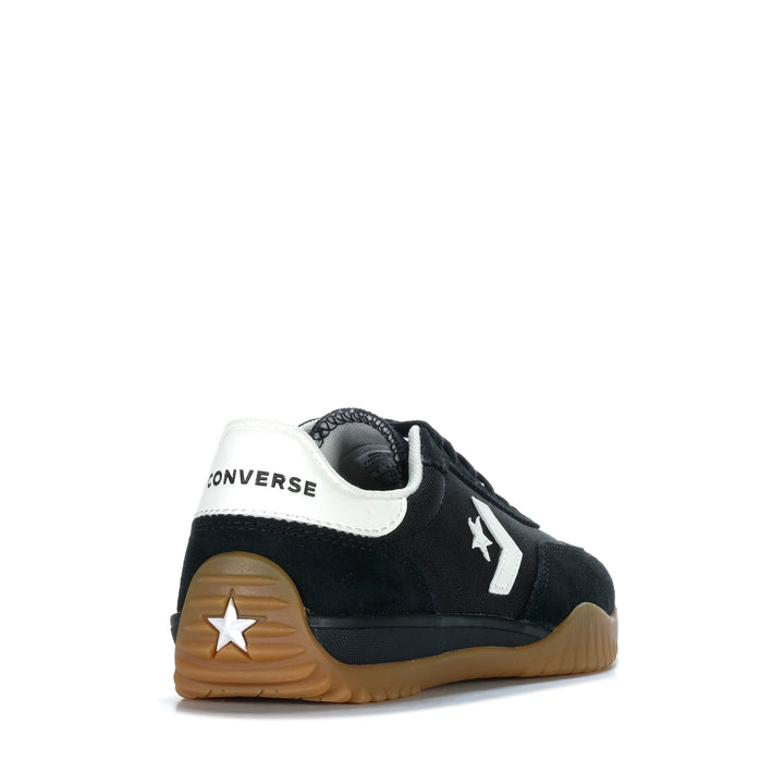 Converse Run Star Trainer Low Black/Egret/Honey Womens Sneakers