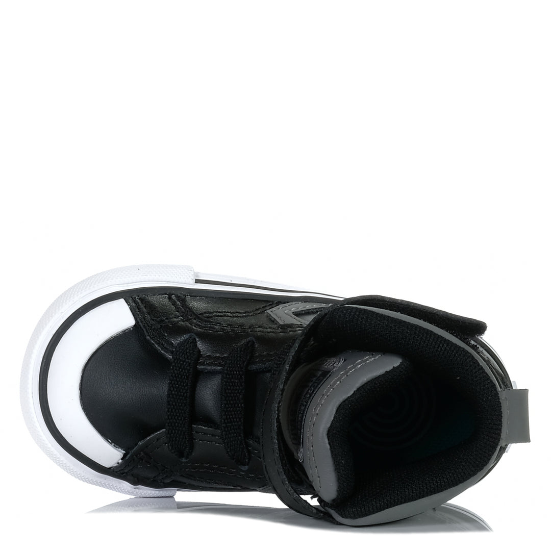 Converse Infant Pro Blaze Strap High Sharkskin/Black Toddler Boots