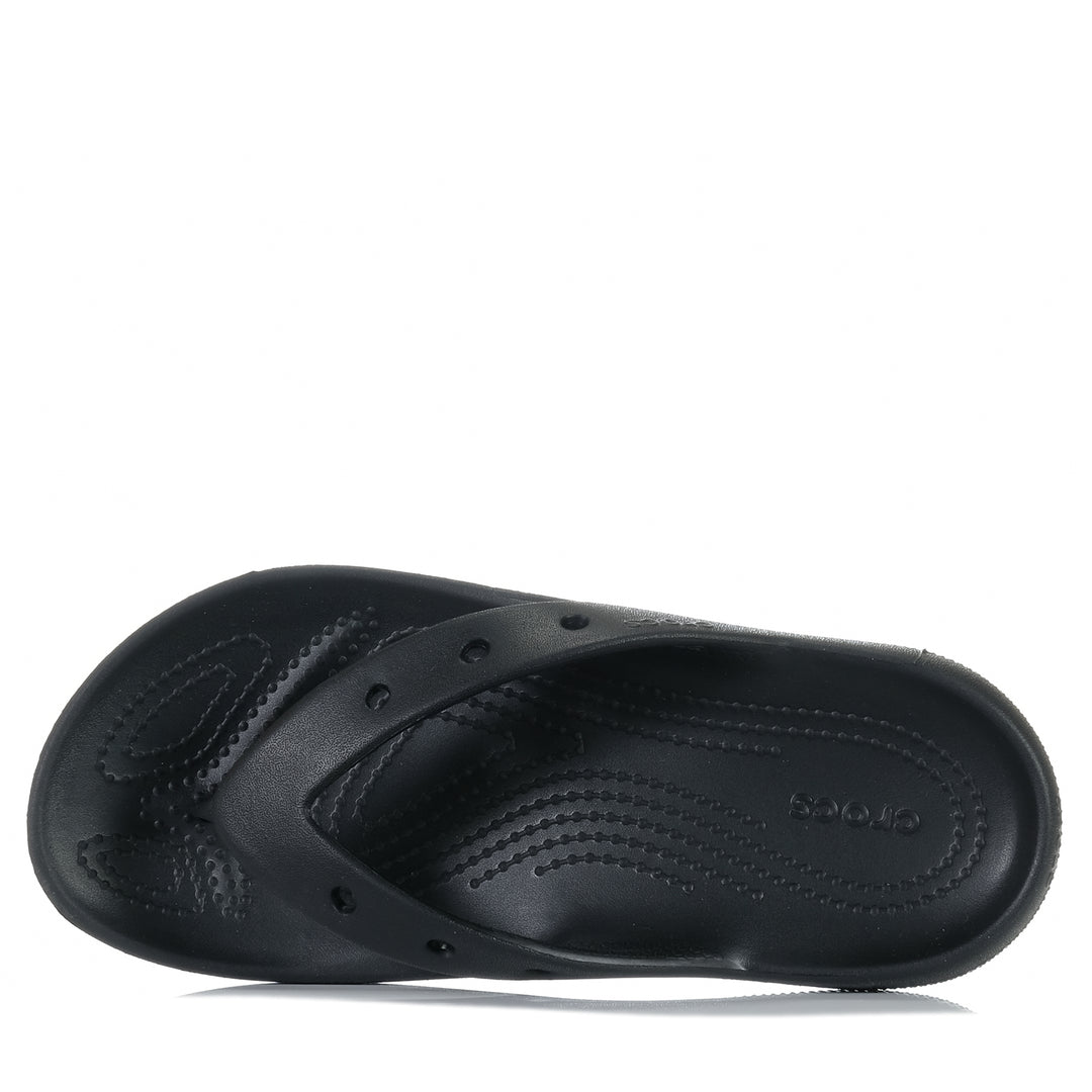 Crocs Classic Flip V2 Black Unisex Sandals