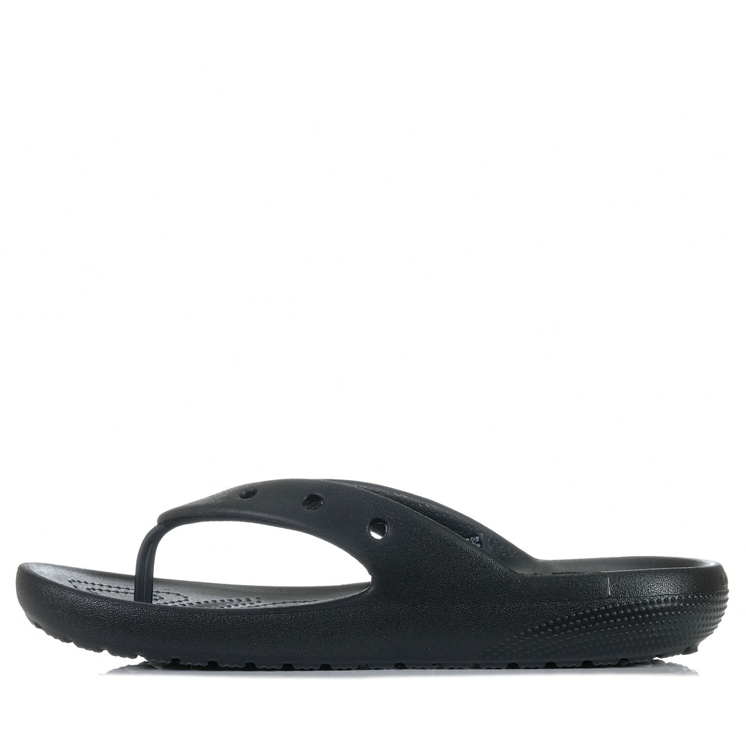 Crocs Classic Flip V2 Black Unisex Sandals