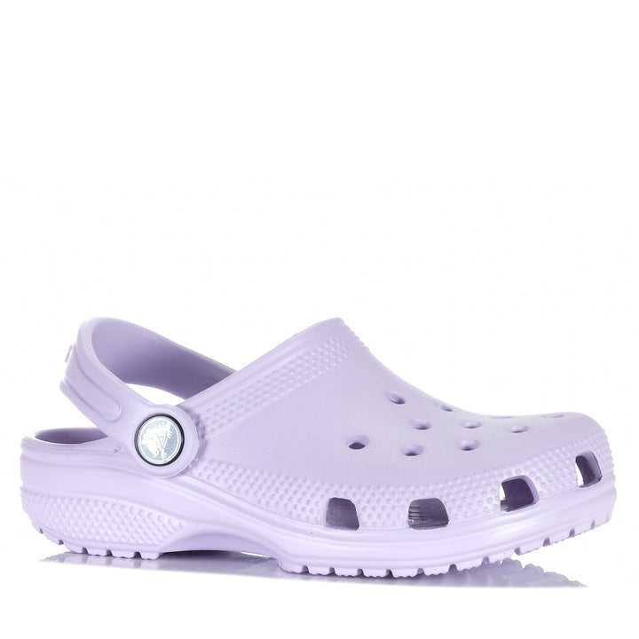 Crocs Kids Classic Clog Lavender Youth Sandals