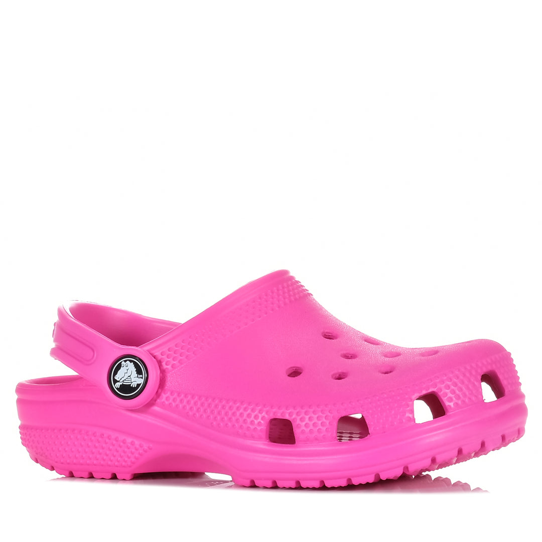 Crocs Kids Classic Clog Pink Crush Youth Sandals