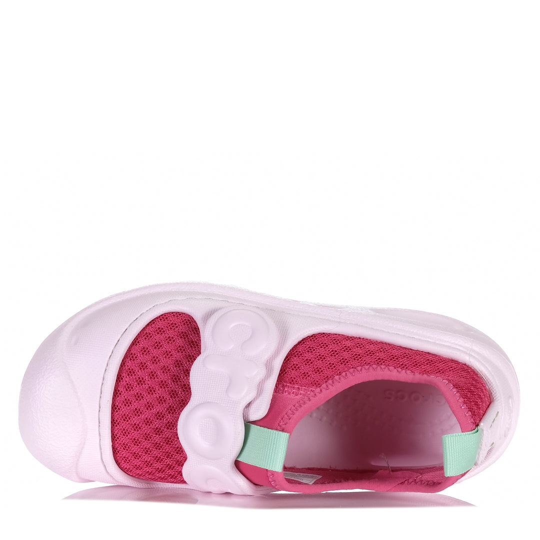 Crocs Kids Swiftwater Splash Dragon Fruit Youth Sandals