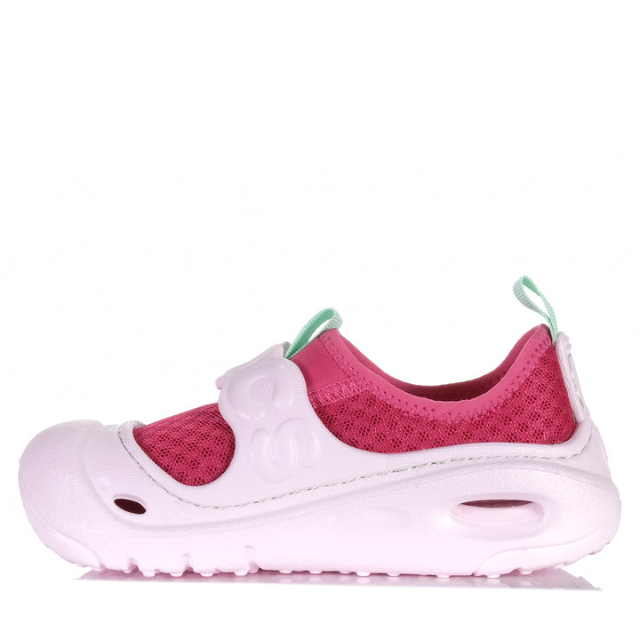 Crocs Kids Swiftwater Splash Dragon Fruit Youth Sandals