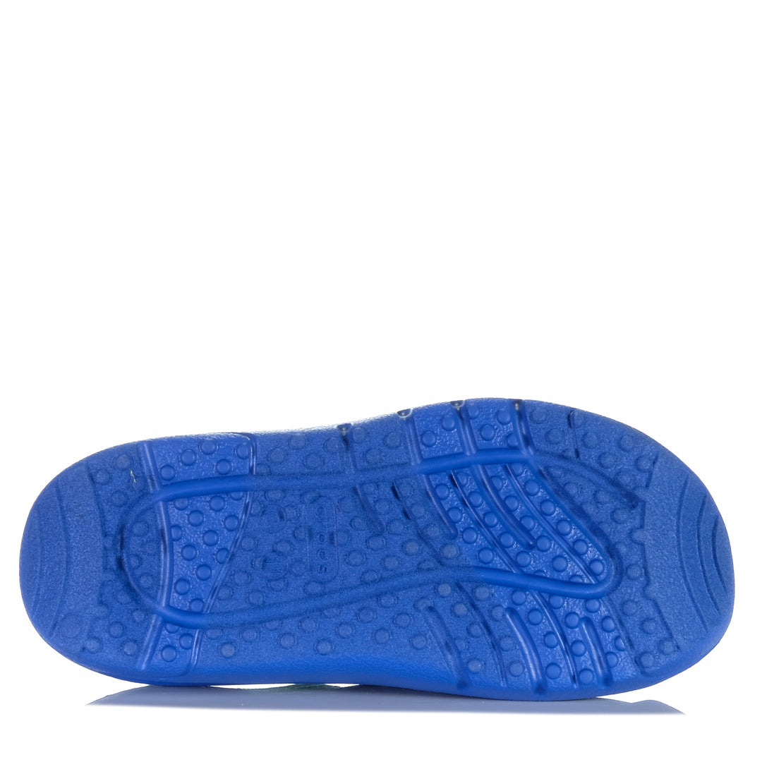 Crocs Kids Swiftwater Splash Green Ivy Youth Sandals