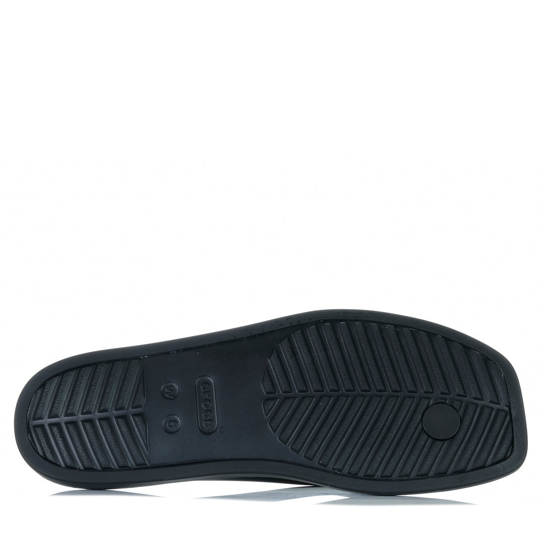 Crocs Miami Flip Black Womens Sandals