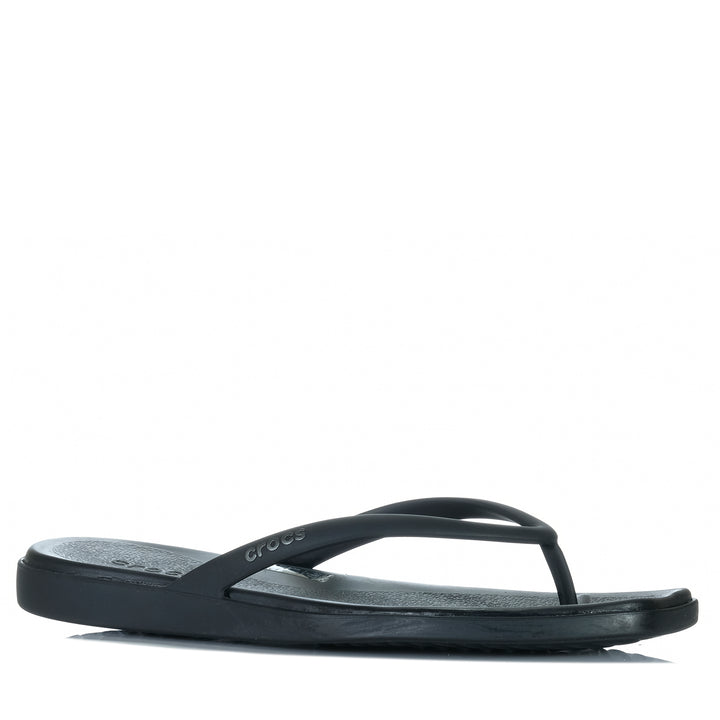Crocs Miami Flip Black Womens Sandals