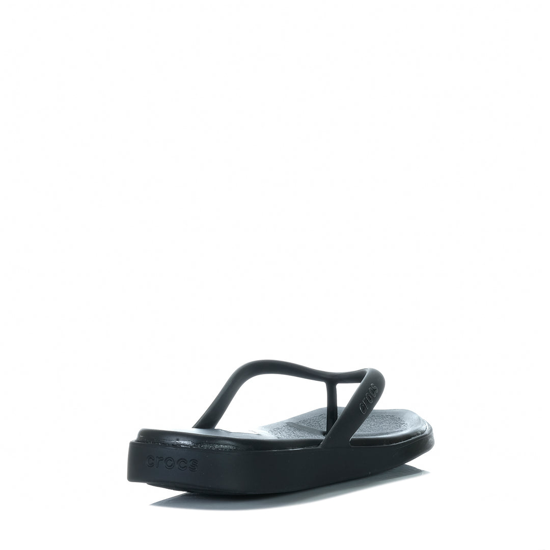 Crocs Miami Flip Black Womens Sandals