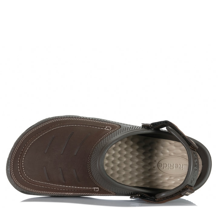 Crocs Yukon Vista II LR Clog Espresso/Mushroom Mens Sandals