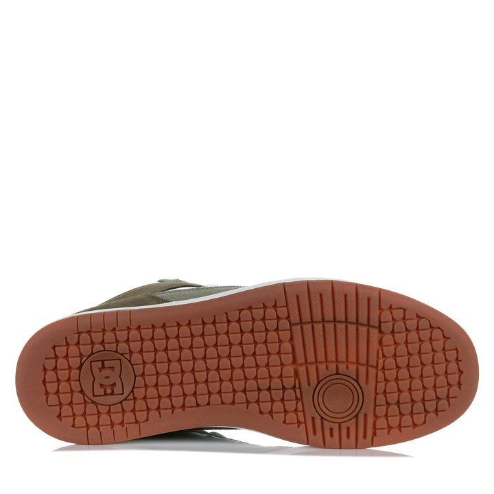 DC Shoes Manteca 4 Hi Olive/Khaki/Gum Mens Sneakers