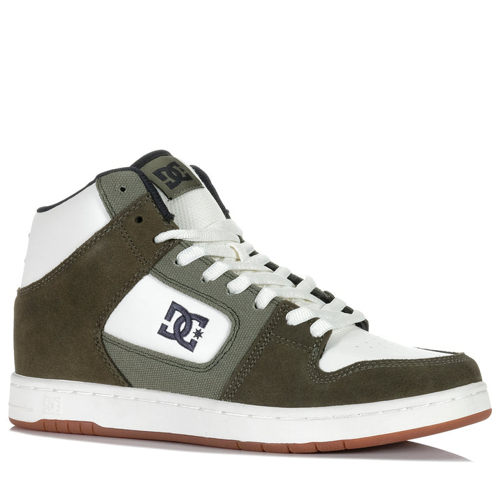 DC Shoes Manteca 4 Hi Olive/Khaki/Gum Mens Sneakers