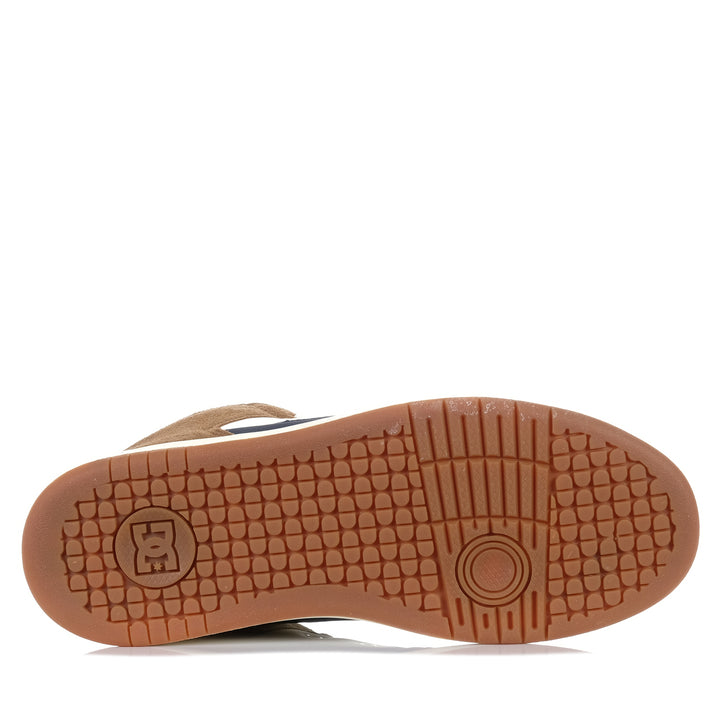 DC Shoes Manteca 4 Hi Tan/Brown Mens Sneakers
