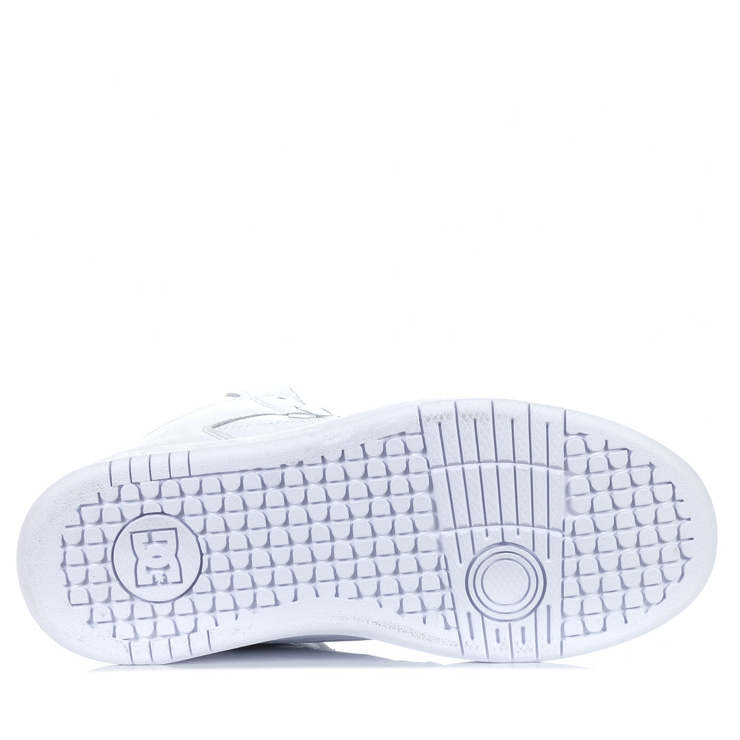 DC Shoes Manteca 4 Hi White/Silver Womens Sneakers