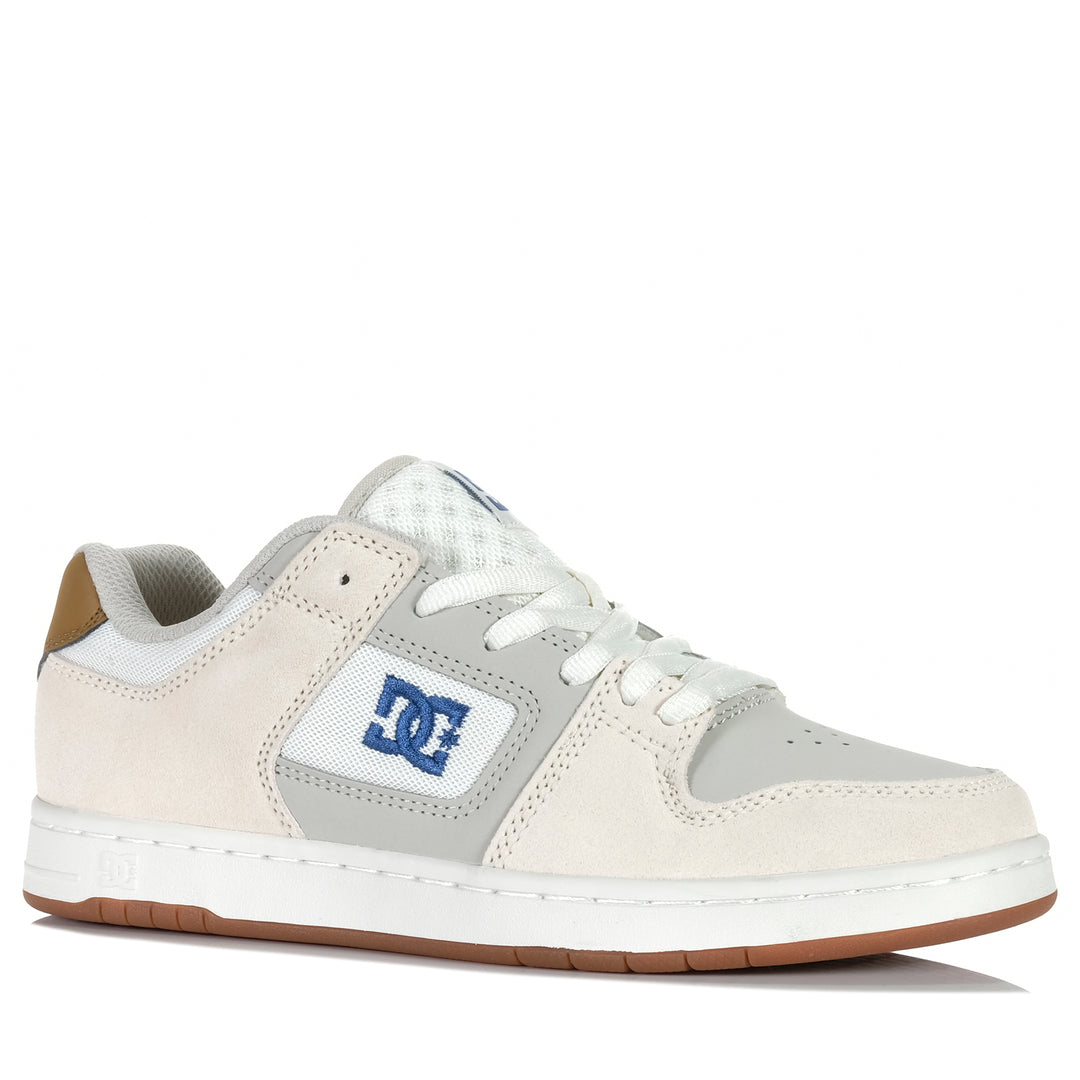 DC Shoes Manteca 4 Tan/Blue/Gum Mens Sneakers