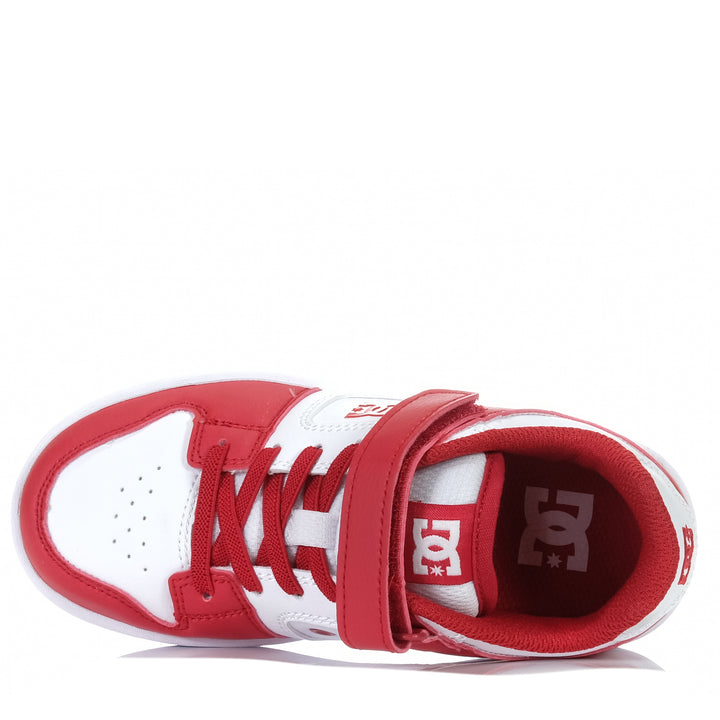 DC Manteca 4 V SN White/Red, 1 US, 11 US, 12 US, 13 US, 2 US, 3 US, dc, kids, red, shoes, white, youth