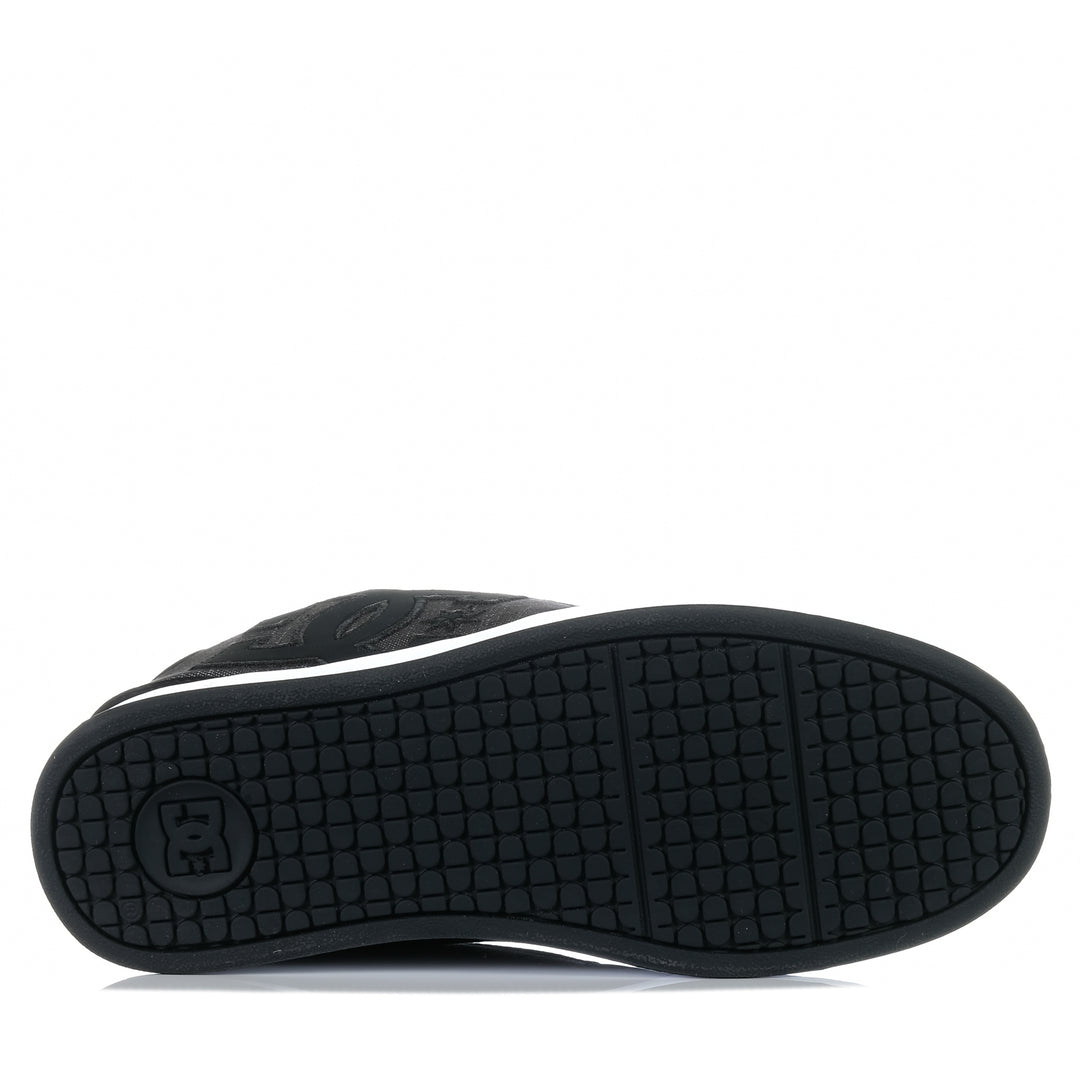 DC Shoes Net Black/Armor Mens Sneakers
