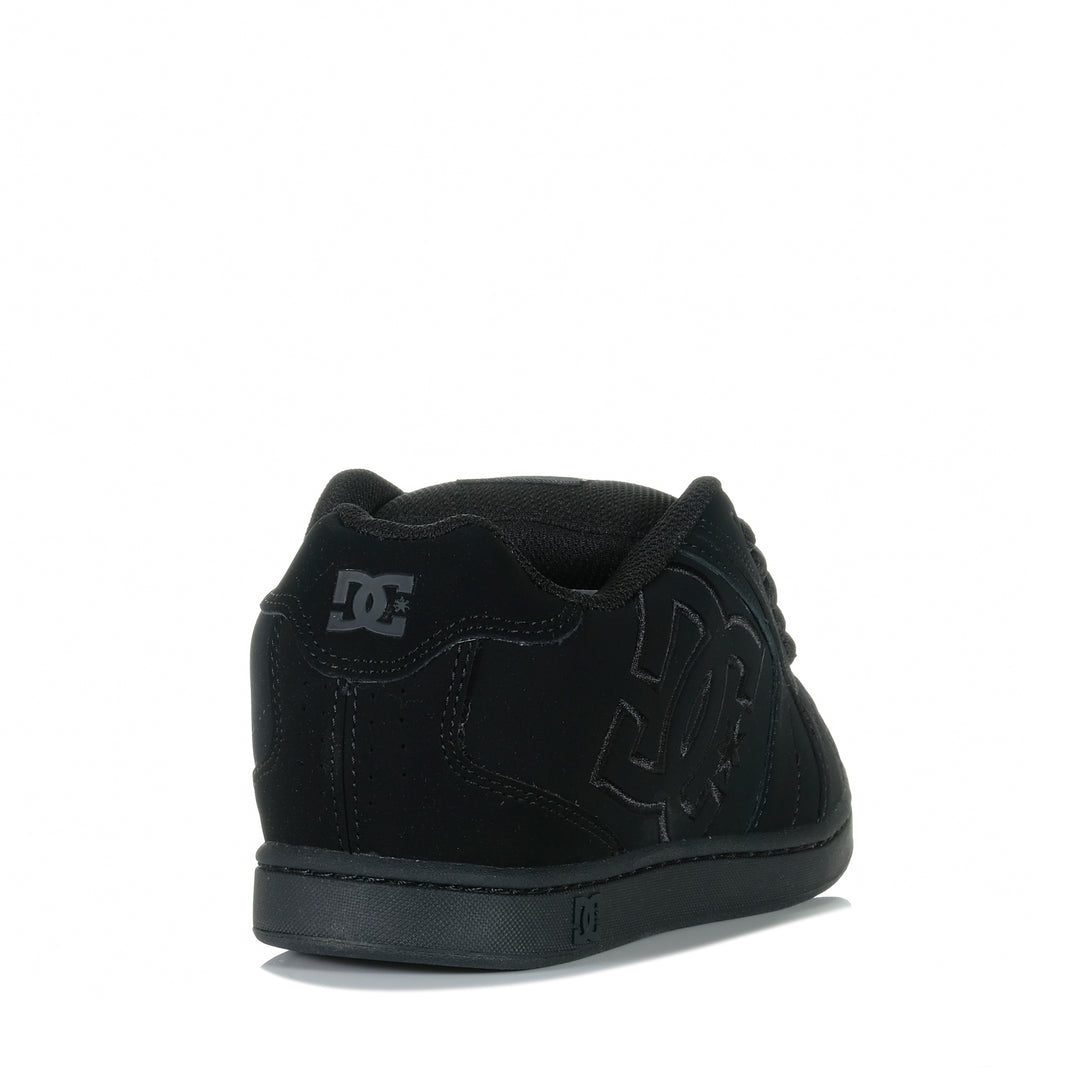 DC Net Black/Black/Black Mens Sneakers