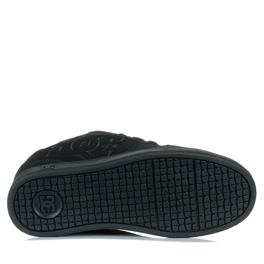 DC Net Black/Black/Black Mens Sneakers