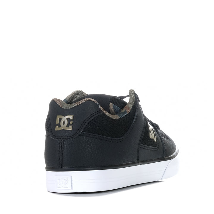 DC Pure Black/Green, 10 US, 11 US, 12 US, 13 US, 8 US, 9 US, black, casual, DC, low-tops, mens, shoes, sneakers