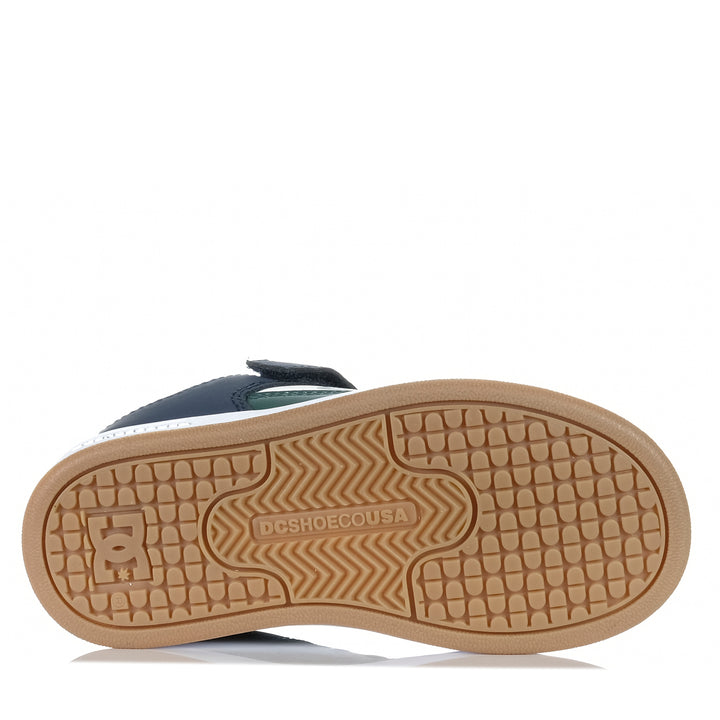 DC Shoes Manteca 4 V Navy/White Youth Shoes