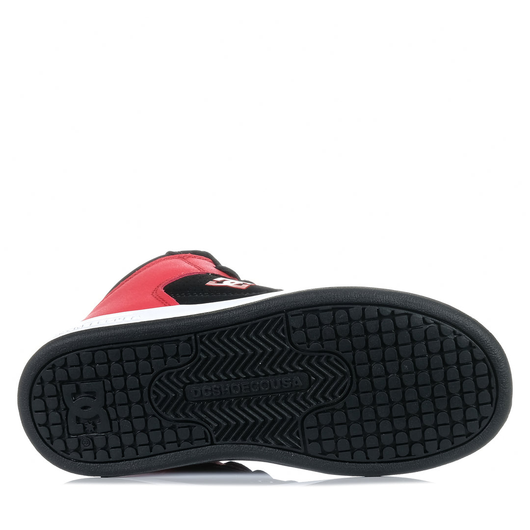 DC Shoes Manteca 4 Hi Youth Black/Red Youth Boots