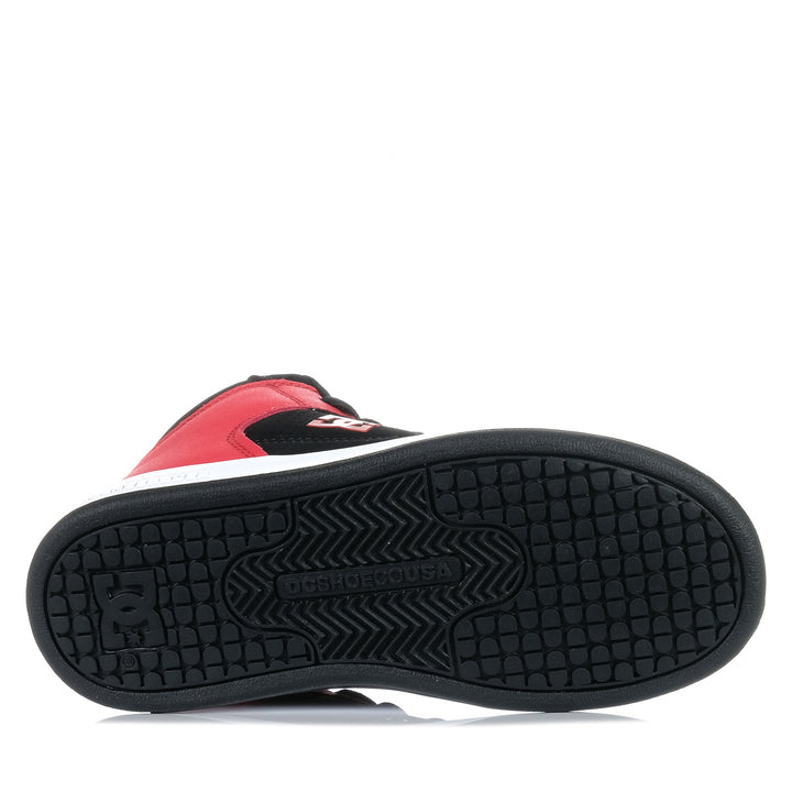 DC Shoes Manteca 4 Hi Youth Black/Red Youth Boots