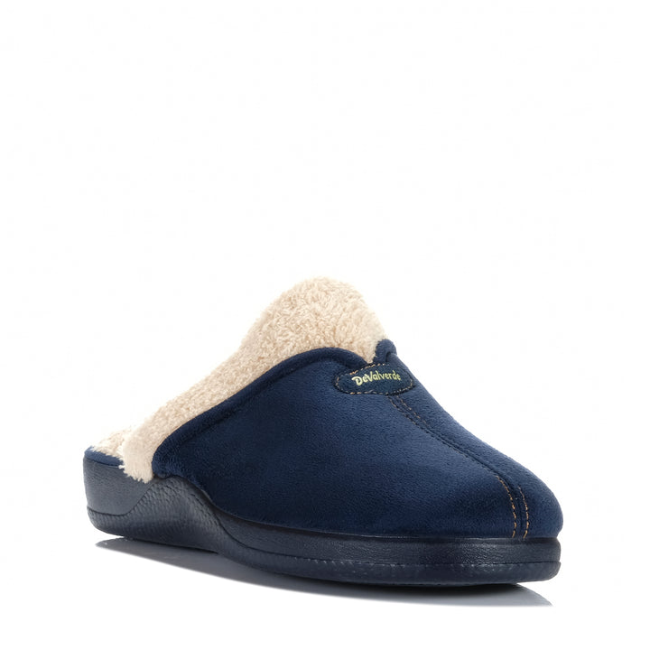 DeValverde Bamana 1123 Marino Blue Womens Slippers