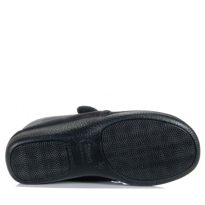 DeValverde Botin B 1144 Black Womens Slippers