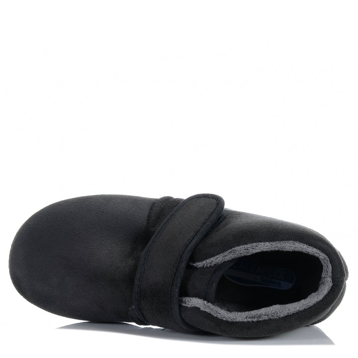DeValverde Botin B 1144 Black Womens Slippers