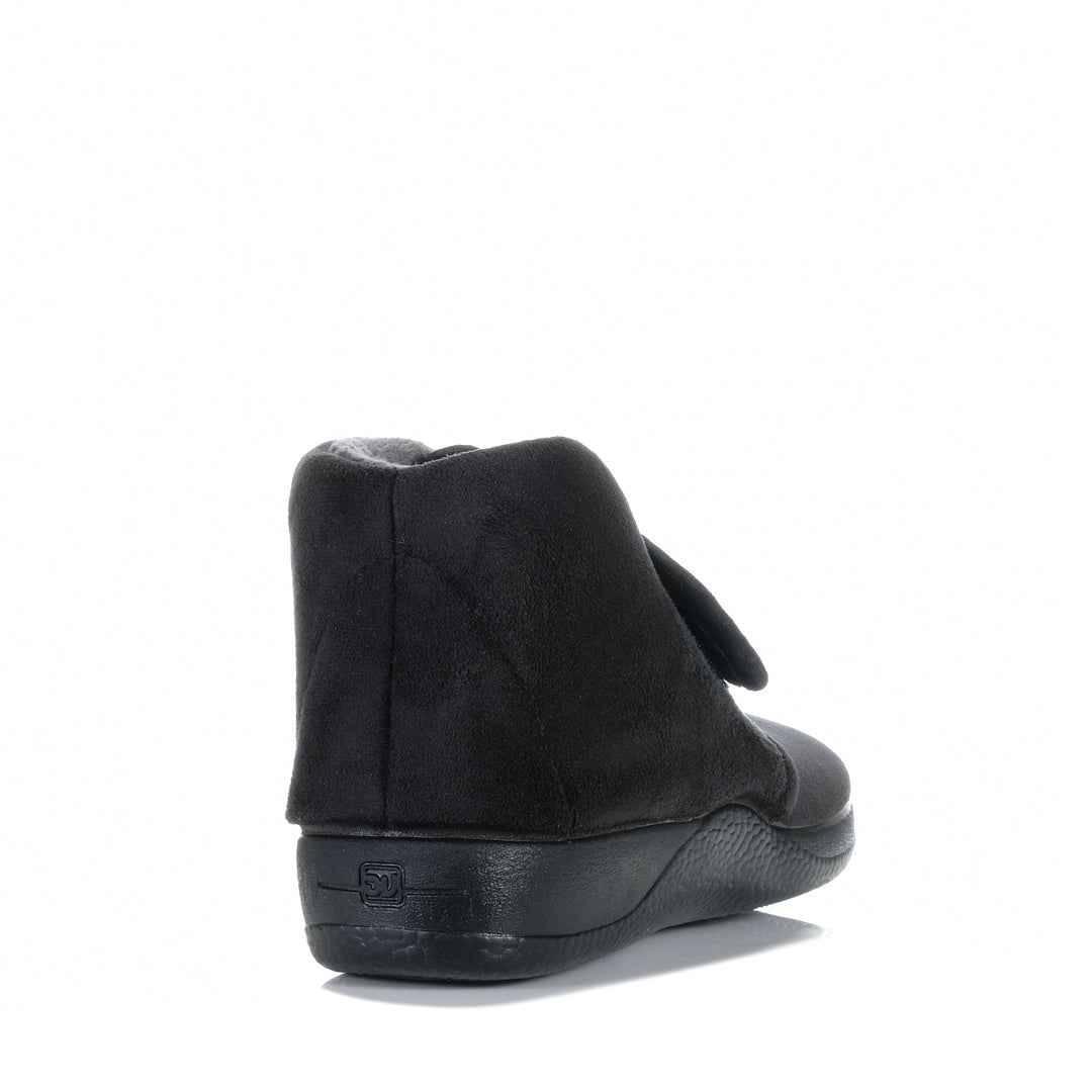 DeValverde Botin B 1144 Black Womens Slippers