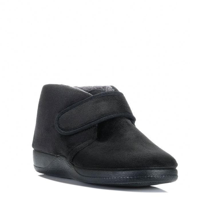 DeValverde Botin B 1144 Black Womens Slippers