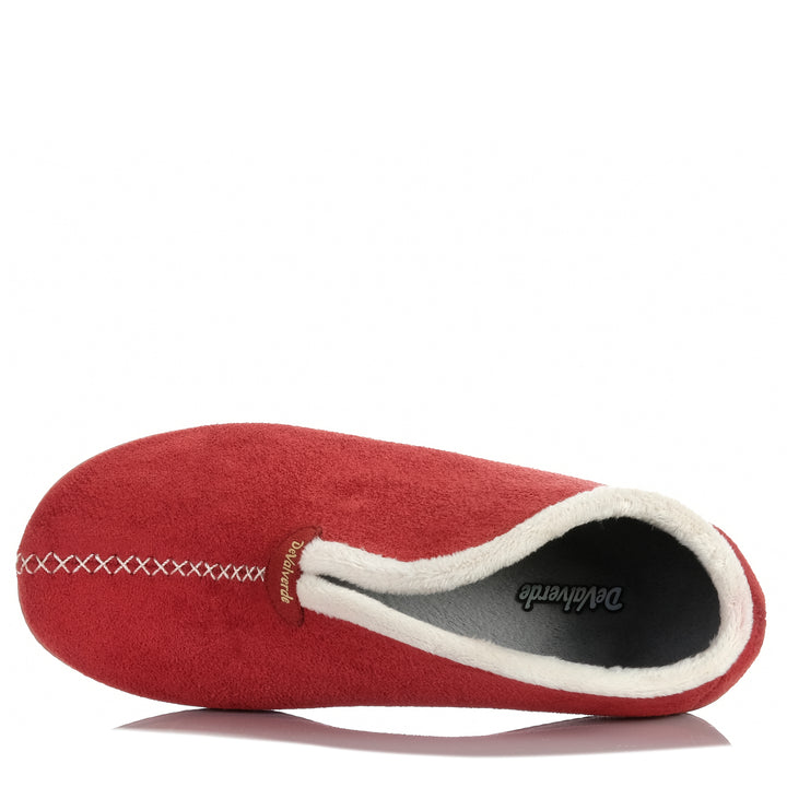 DeValverde Cuddles 9709 Red Womens Slippers