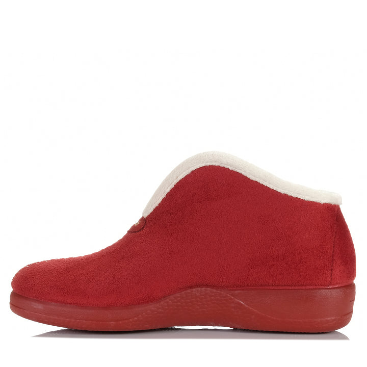 DeValverde Cuddles 9709 Red Womens Slippers