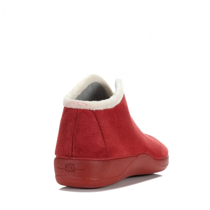 DeValverde Cuddles 9709 Red Womens Slippers