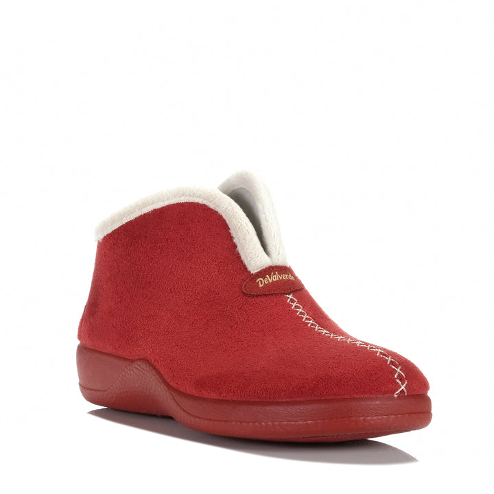 DeValverde Cuddles 9709 Red Womens Slippers