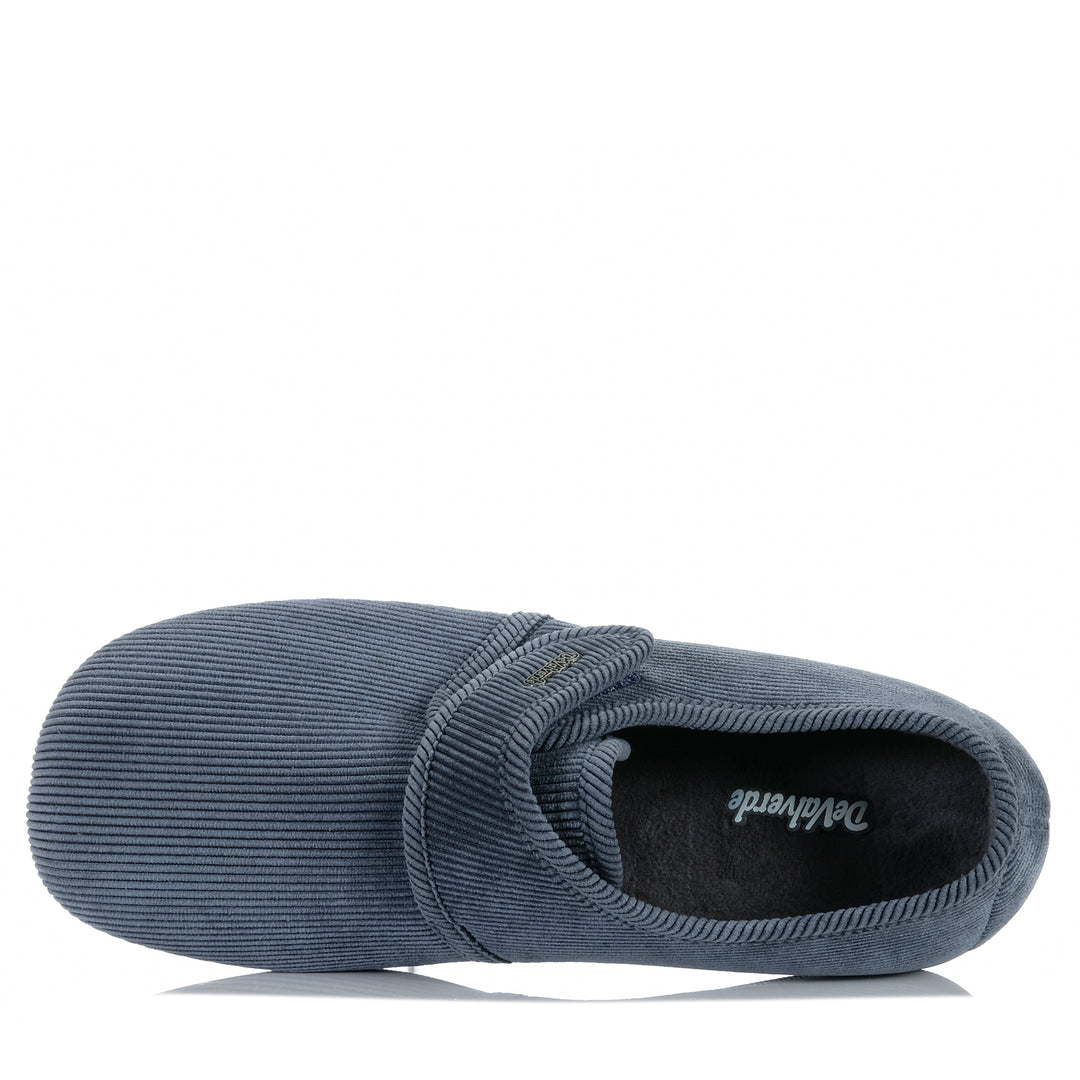 DeValverde Pinpel 3024 Marino Blue Mens Slippers