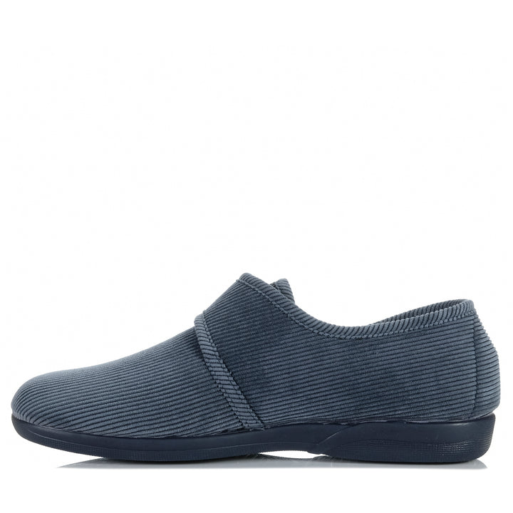 DeValverde Pinpel 3024 Marino Blue Mens Slippers