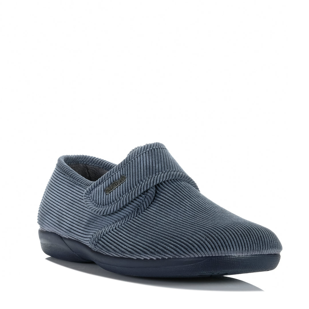 DeValverde Pinpel 3024 Marino Blue Mens Slippers