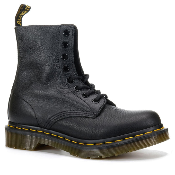 Dr Martens 1460 Pascal Virginia Black Womens Boots