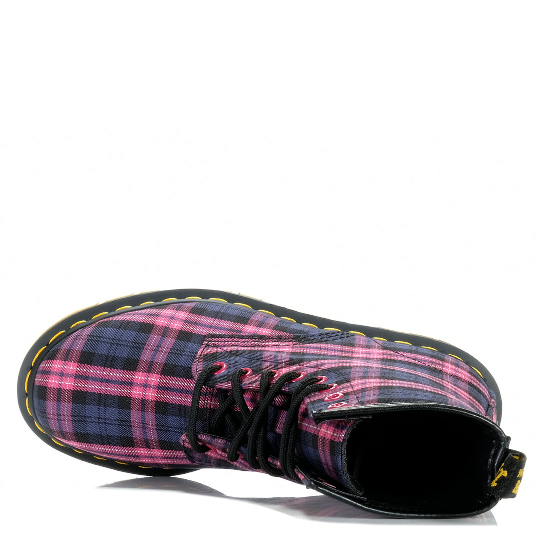 Dr Martens 1460 Pink Multi Tartan Womens Boots