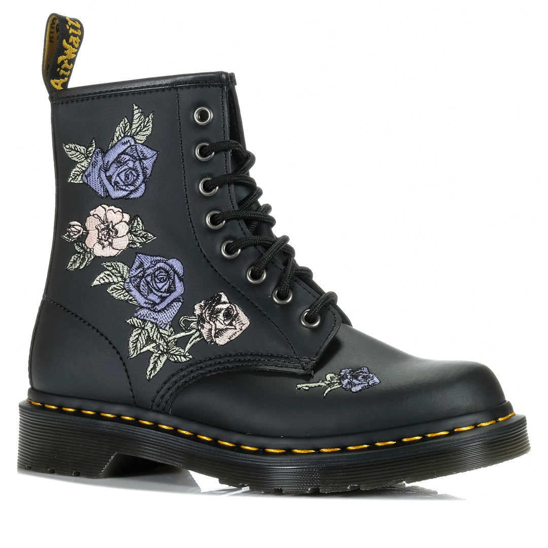 Dr Martens 1460 Vonda Genix Nappa Black Womens Boots
