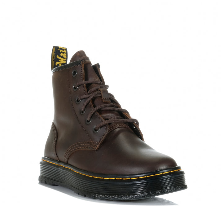 Dr Martens Brookline Chukka Dark Brown Crazy Horse Mens Boots