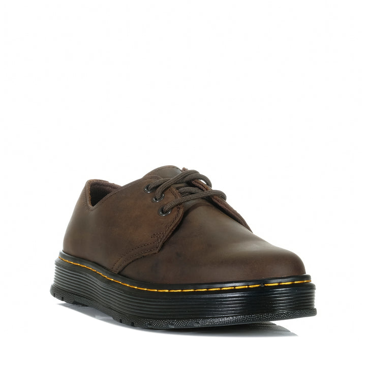 Dr Martens Brookline Lo Dark Brown Crazy Horse Mens Shoes