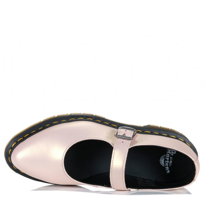 Dr Martens Elphie MJ Powder Pink/Gold Womens Shoes