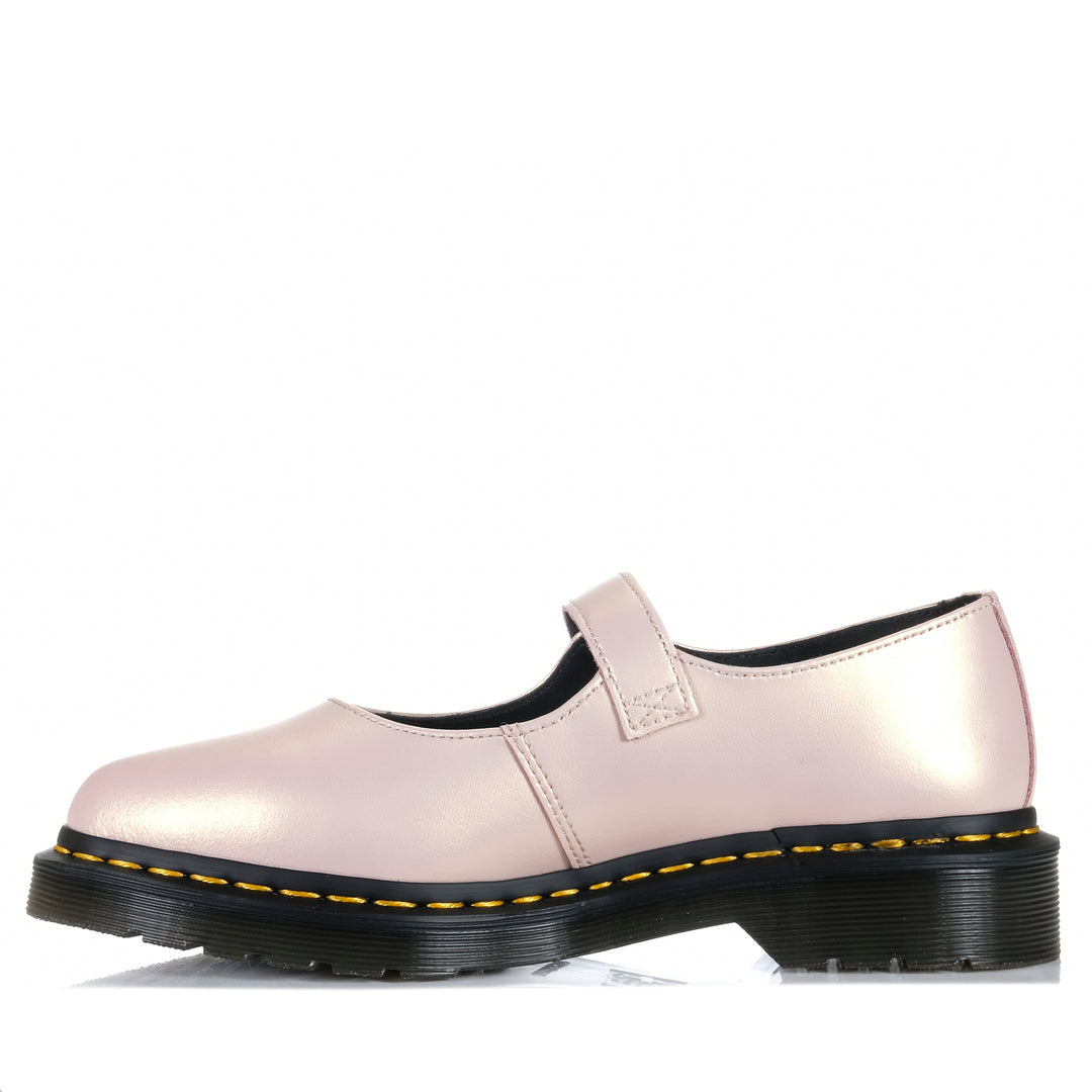 Dr Martens Elphie MJ Powder Pink/Gold Womens Shoes