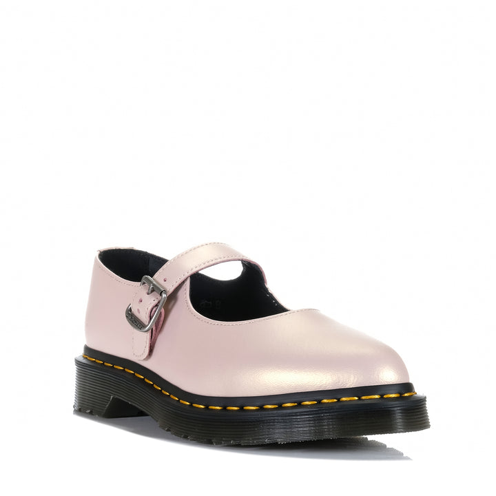 Dr Martens Elphie MJ Powder Pink/Gold Womens Shoes