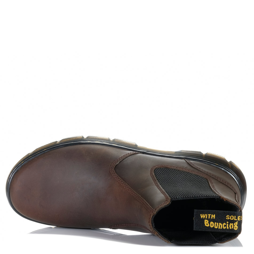 Dr Martens Embury Tract Chelsea Boot Dark Brown Mens Boots