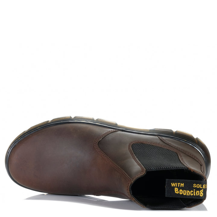 Dr Martens Embury Tract Chelsea Boot Dark Brown Mens Boots