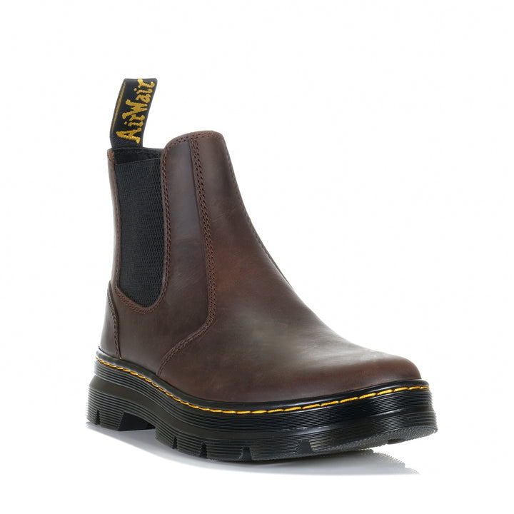 Dr Martens Embury Tract Chelsea Boot Dark Brown Mens Boots